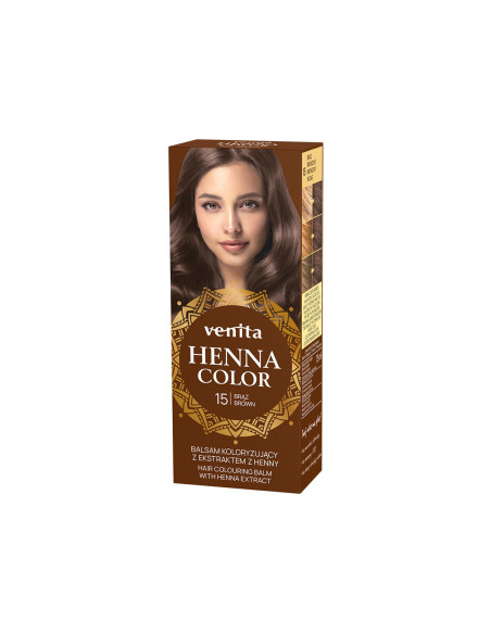 Balsam koloryzujący ziołowy Henna Color nr 15 - 75ml - Venita