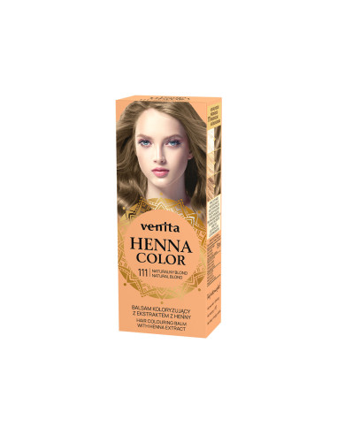 Balsam koloryzujący ziołowy Henna Color nr 111 - 75ml - Venita