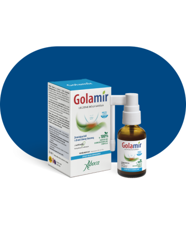 Golamir spray bezalkoholowy - 30ml - Aboca
