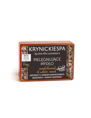 Pielęgnujące mydło zapach drzewa sandałowego KrynickieSPA - 100g - BIO-LIFE COSMETICS