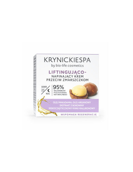 KrynickieSPA Liftingująco napinający krem przeciwzmarszczkowy - 50g - BIO-LIFE COSMETICS