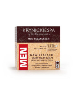 KrynickieSPA MEN Nawilżająco odżywczy krem przeciw zmarszczkom - 50ml - BIO-LIFE COSMETICS