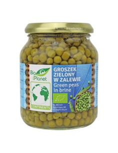 Groszek zielony w zalewie - 230g - Bio Europa