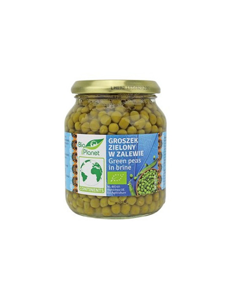 Groszek zielony w zalewie - 230g - Bio Europa