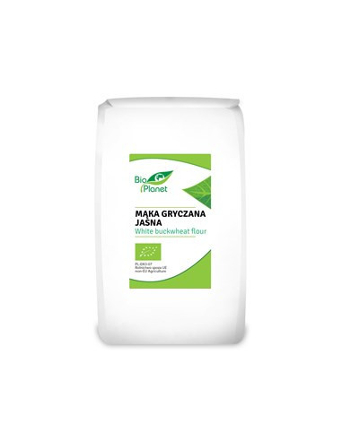 Mąka gryczana jasna Bio - 500g - Bio Planet
