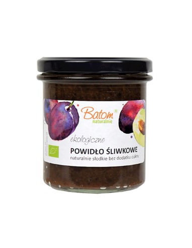 Powidło śliwkowe Bio - 340 g - Batom