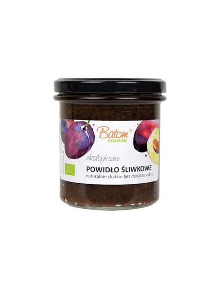 Powidło śliwkowe Bio - 340 g - Batom
