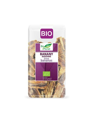 Banany suszone Bio - 400g - Bio Planet