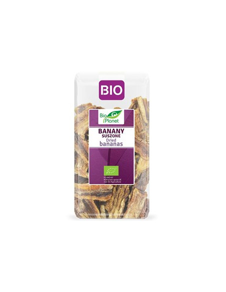 Banany suszone Bio - 400g - Bio Planet