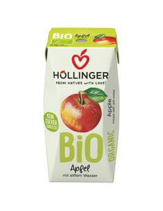 Nektar jabłkowy bez dodatku cukrów BIO - 200ml - Hollinger