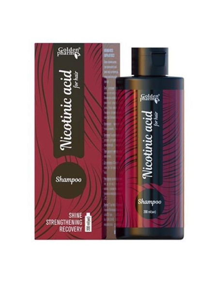 Szampon do włosów kwas nikotynowy - 200ml - Aram