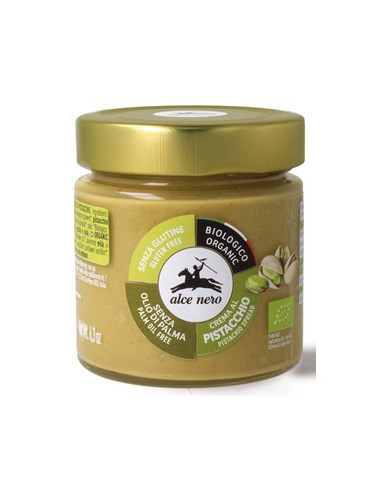 Krem pistacjowy bezglutenowy BIO - 180g - Alce Nero