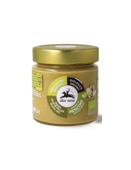 Krem pistacjowy bezglutenowy BIO - 180g - Alce Nero