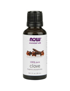 Olejek goździkowy - 30ml - Now Foods