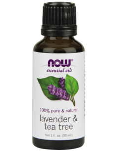 Olejek Lawendowy i z drzewa herbacianego 100% - 30ml - NOW