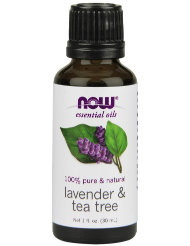 Olejek Lawendowy i z drzewa herbacianego 100% - 30ml - NOW
