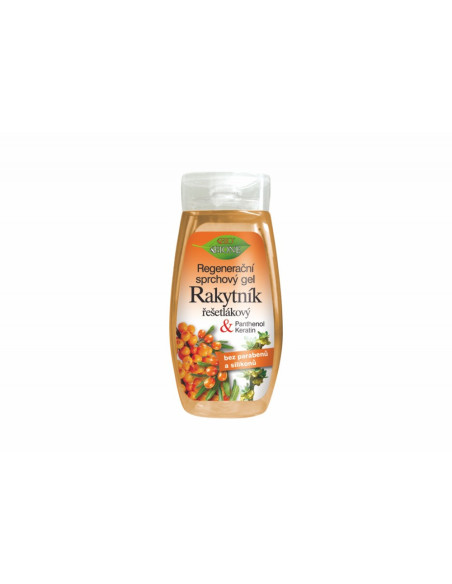 Żel pod prysznic regenerujący z rokitnika - 260ml - Bione Cosmetics