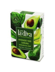 Mydło w kostce awokado - 100g - La Diva