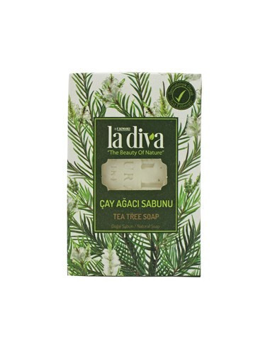 Mydło w kostce drzewo herbaciane - 100g - La Diva