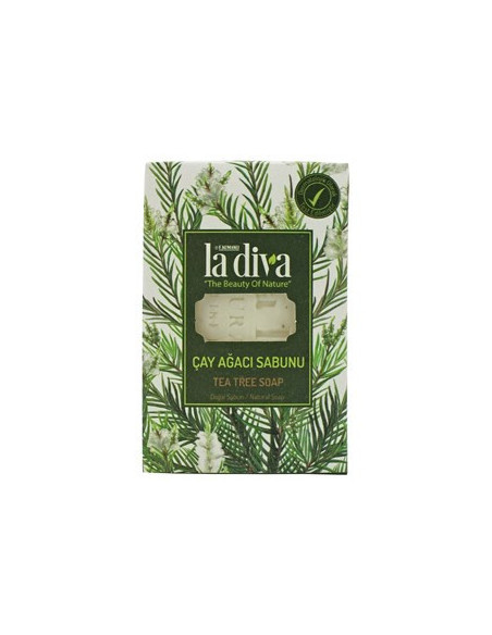 Mydło w kostce drzewo herbaciane - 100g - La Diva