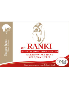 Na RANKI zestaw ziół dla koni - 250g - Natura Sanat