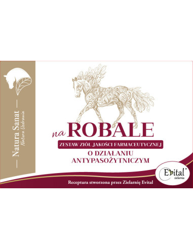 Na ROBALE zestaw ziół dla koni - 250g - Natura Sanat