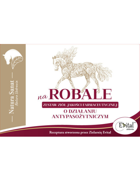 Na ROBALE zestaw ziół dla koni - 250g - Natura Sanat