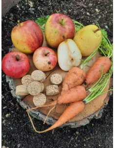 Ciasteczka PRIMUŚKI dla koni bio - 500g - Natura Sanat 2