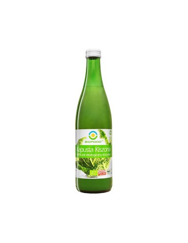 Sok z kapusty kiszonej NFC Bezglutenowy Bio - 500ml - Bio Food