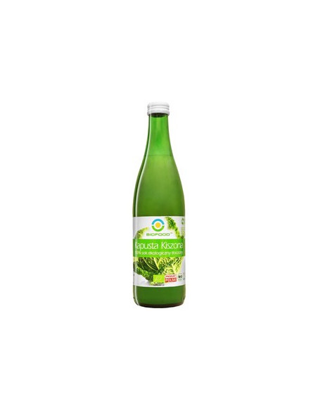 Sok z kapusty kiszonej NFC Bezglutenowy Bio - 500ml - Bio Food