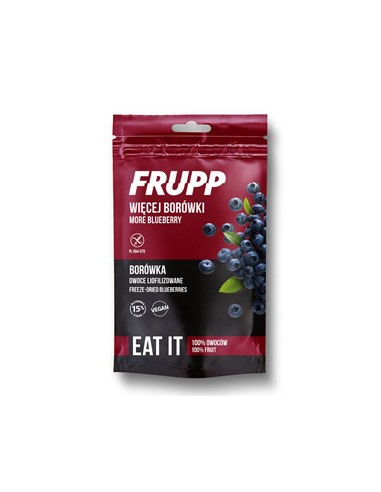 Borówki liofilizowane bezglutenowe - 15g - Celiko (Frupp)