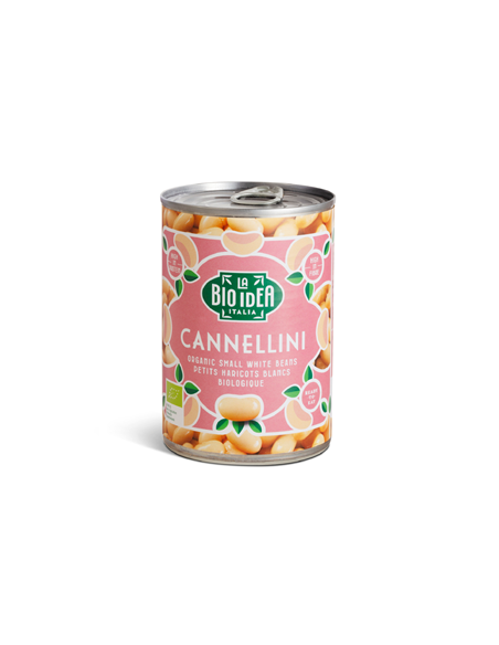 Fasola biała drobna w zalewie Bio - 400g - La Bio Idea