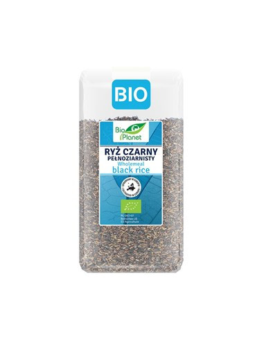 Ryż czarny pełnoziarnisty Bio uprawiany w Europie - 500g - Bio Planet