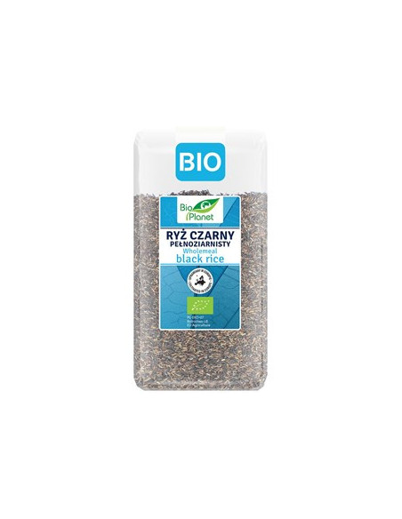 Ryż czarny pełnoziarnisty Bio uprawiany w Europie - 500g - Bio Planet