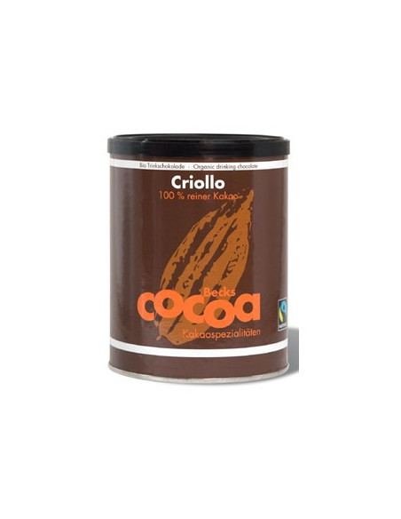 Kakao criollo w proszku Fair Trade bezglutenowe Bio - 250g - Becks Cocoa