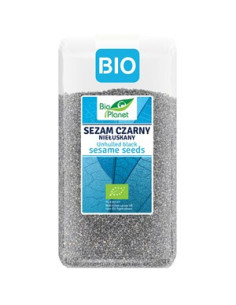 Sezam czarny niełuskany BIO - 400g - Bio Planet