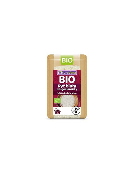Ryż biały długoziarnisty Bio - 500g - Naturavena