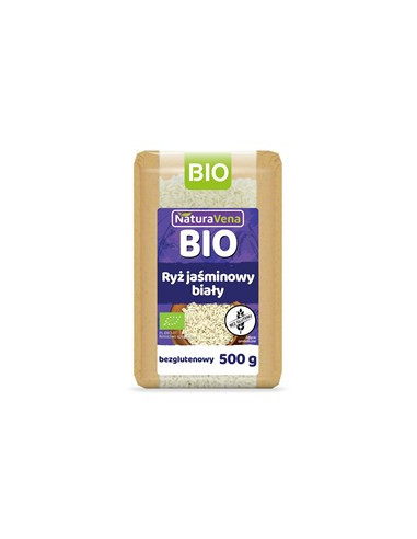 Ryż jaśminowy biały Bio - 500g - Naturavena