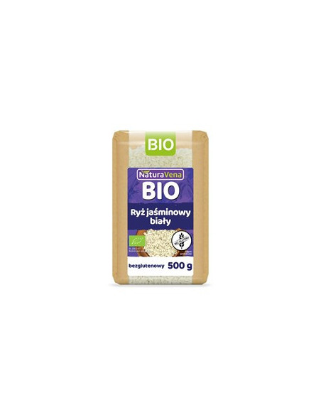 Ryż jaśminowy biały Bio - 500g - Naturavena