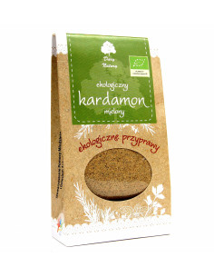 Ekologiczny kardamon mielony - 50g - Dary Natury