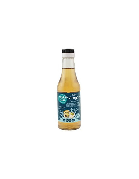 Ocet ryżowy do sushi niesłodzony filtrowany BIO - 250ml - Terrasana