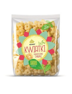 Chrupki kukurydziane kwiatki BIO - 80g - Granex