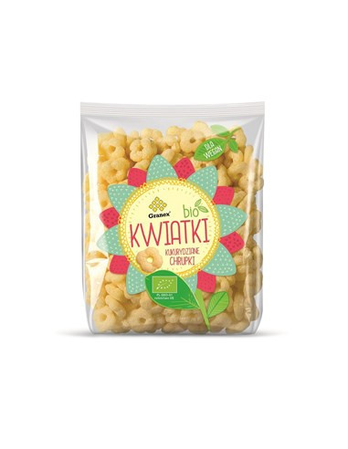 Chrupki kukurydziane kwiatki BIO - 80g - Granex