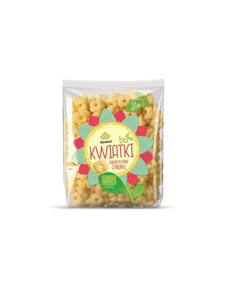 Chrupki kukurydziane kwiatki BIO - 80g - Granex