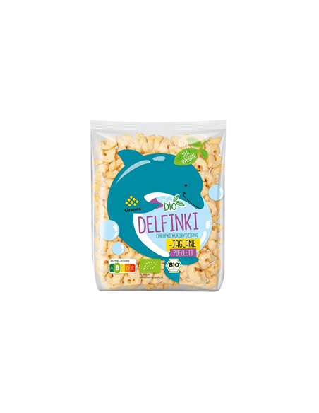 Chrupki kukurydziano-jaglane delfinki BIO - 80g - Granex