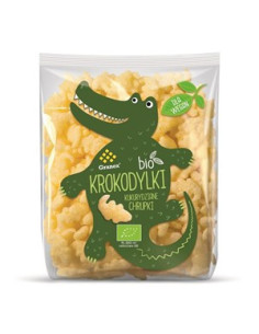 Chrupki kukurydziane krokodylki Bio - 80g - Granex
