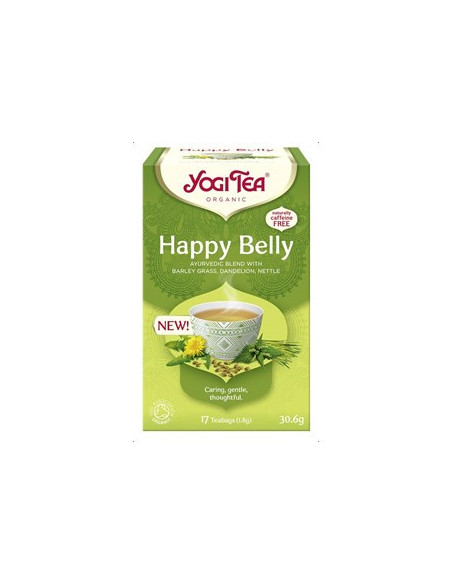 Herbatka Lekki Brzuch (Happy Belly) BIO 17 saszetek - 30,6g - Yogi Tea