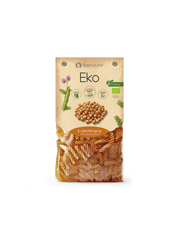 Makaron z ciecierzycy świderki Bio - 250g - Bartolini