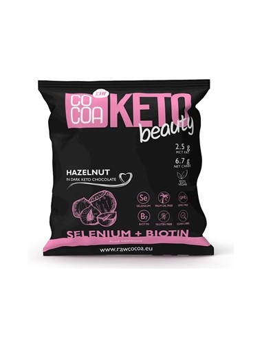 Orzechy laskowe w keto czekoladej beauty - 70g - Cocoa