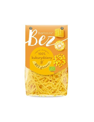 Makaron kukurydziany krajanka bez glutenu BIO - 250g - Bartolini